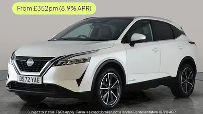 White Used 2023 Nissan Qashqai 360º SUV | £22,816 (Fair price)
