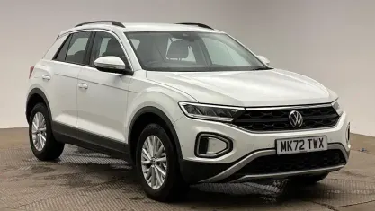 Used VW T-Roc Life 150 HP (110 kW) 2022 White SUV