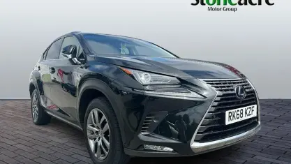 Used Lexus NX300h Luxury Line 197 HP (144 kW) 2018 Black SUV