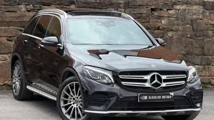 Used Mercedes GLC350 AMG line 258 HP (189 kW) 2018 Black SUV