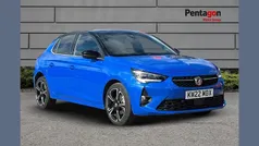 Blue Used 2022 Vauxhall Corsa Ultimate Hatchback | £15,395 (Fair price)