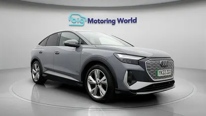 Used Audi Q4 Sportback e-tron S-Line 125 kW (170 HP) 2022 Grey SUV