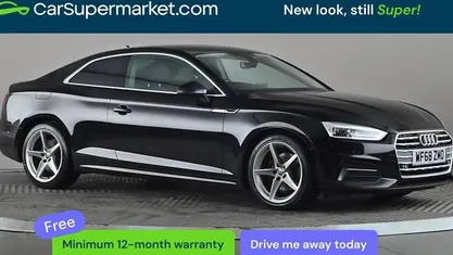 Used Audi A5 Sport 150 HP (110 kW) 2018 Black Coupe