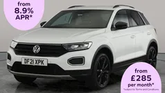 White Used 2021 VW T-Roc Black Edition SUV | £19,858 (Fair price)