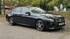 Blue Used 2017 Mercedes E350 AMG line Sedan | £15,795 (Fair price)
