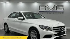White Used 2015 Mercedes C200 Executive Sedan | £7,994 (Fair price)