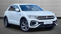 Pure white Used 2025 VW T-Roc R-line SUV | £28,885 (Fair price)