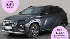 Grey Used 2022 Hyundai Tucson N Line SUV | £23,369 (Fair price)