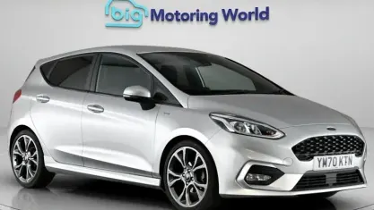 Used Ford Fiesta ST-Line X 125 HP (91 kW) 2020 Silver Hatchback