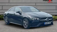 Black Used 2020 Mercedes CLA180 AMG line Sedan | £20,495 (Fair price)