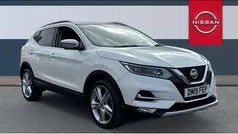 White Used 2019 Nissan Qashqai N-Motion SUV | £12,299 (Fair price)