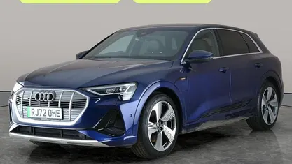 Used Audi e-tron S-Line 230 kW (313 HP) 2022 Blue SUV