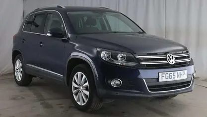 Blue Used 2015 VW Tiguan Match SUV | £8,995 (Fair price)