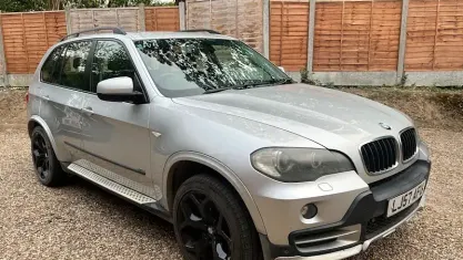 Used BMW X5 235 HP (172 kW) 2008 Silver SUV