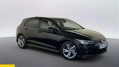 Used VW Golf VIII R-line 150 HP (110 kW) 2024 Black Hatchback