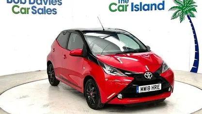 Red Used 2017 Toyota Aygo X-cite Hatchback | £7,650 (Fair price)