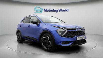 Usado Kia Sportage GT-Line 150 HP (110 kW) 2022 Azul SUV