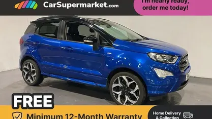 Used Ford Ecosport ST-Line 101 HP (74 kW) 2018 Blue SUV