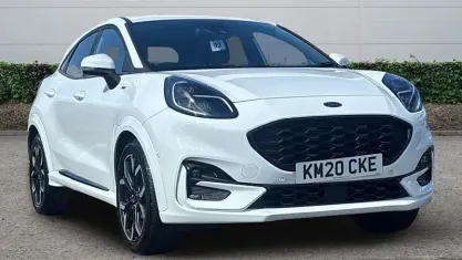 Used Ford Puma ST-Line X 125 HP (91 kW) 2020 White SUV