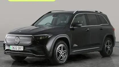 Used Mercedes EQB350 AMG line 214 kW (292 HP) 2022 Black SUV