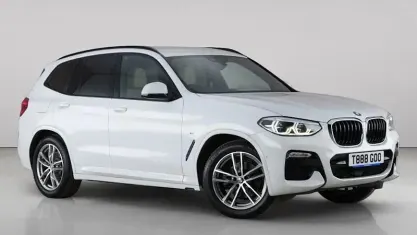 Used BMW X3 M Sport 292 HP (214 kW) 2018 White SUV