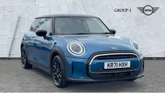 Island blue Used 2021 Mini Cooper Classic Hatchback | £16,487 (Fair price)