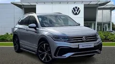Reflex silver Used 2022 VW Tiguan R-line SUV | £25,491 (Fair price)