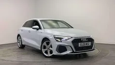 White Used 2021 Audi A3 S-Line Hatchback | £20,700 (Fair price)