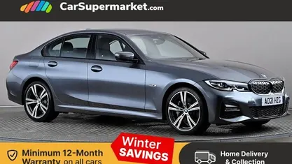 Grey Used 2021 BMW 330e M Sport Sedan | £22,497 (Fair price)
