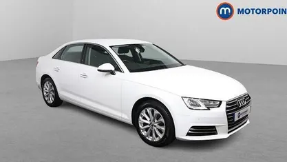Used Audi A4 150 HP (110 kW) 2018 White Sedan