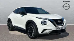 White Used 2024 Nissan Juke N-Connecta SUV | £16,939 (Fair price)