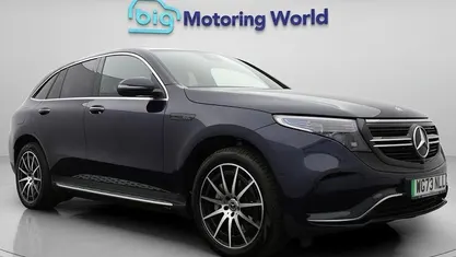 Used Mercedes EQC400 AMG line 300 kW (408 HP) 2023 Blue SUV