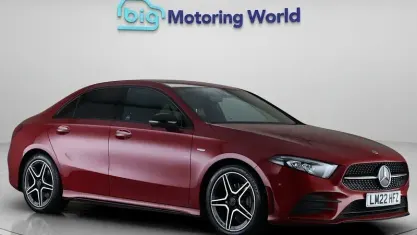 Used Mercedes A200 AMG line 163 HP (119 kW) 2022 Red Sedan