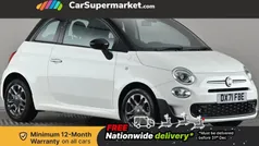 White/black Used 2021 Fiat 500 Hatchback | £10,197 (Fair price)