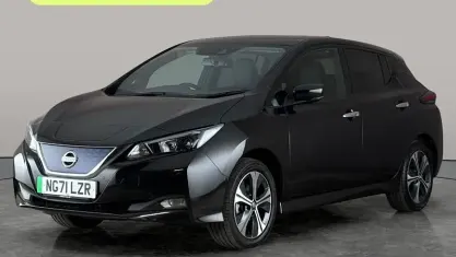 Used Nissan Leaf N-Connecta 160 kW (218 HP) 2021 Black Hatchback