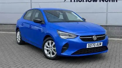Used Vauxhall Corsa 75 HP (55 kW) 2021 Blue Hatchback