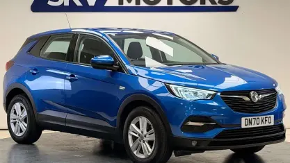 Used Vauxhall Grandland X 131 HP (96 kW) 2020 Blue SUV