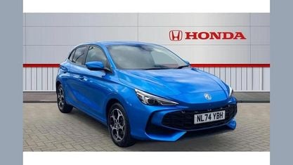 Second-hand MG MG3 Trophy 194 CP (142 kW) 2024 Albastru Hatchback