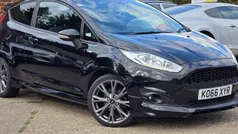 Black Used 2017 Ford Fiesta ST-Line Hatchback | £4,199 (Fair price)