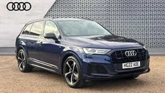 Blue Used 2022 Audi Q7 Black Edition SUV | £41,451 (Fair price)
