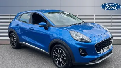 Gebraucht Ford Puma Titanium 125 PS (91 kW) 2023 Blau SUV