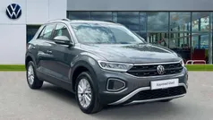 Indium grey metallic Used 2024 VW T-Roc Life SUV | £21,215 (Fair price)