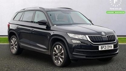 Second-hand Skoda Kodiaq SE Drive 150 CP (110 kW) 2021 Negru SUV