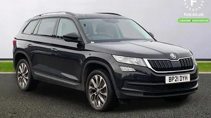 Used Skoda Kodiaq SE Drive 150 HP (110 kW) 2021 Black SUV
