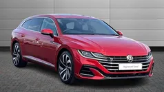 Red Used 2021 VW Arteon R-line Estate | £19,240 (Fair price)