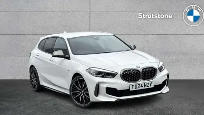 Used BMW M135 Shadowline 306 HP (225 kW) 2024 White Hatchback