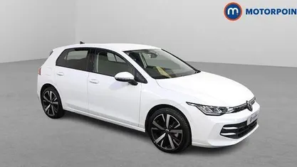 New VW Golf VIII Match 116 HP (85 kW) 2025 White Hatchback