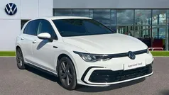 White Used 2022 VW Golf VIII R-line Hatchback | £20,193 (Fair price)