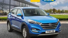Blue Used 2018 Hyundai Tucson SE SUV | £9,990 (Super price)