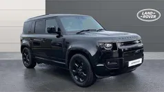 Black Used 2025 Land Rover Defender HSE Dynamic SUV | £70,065 (Fair price)